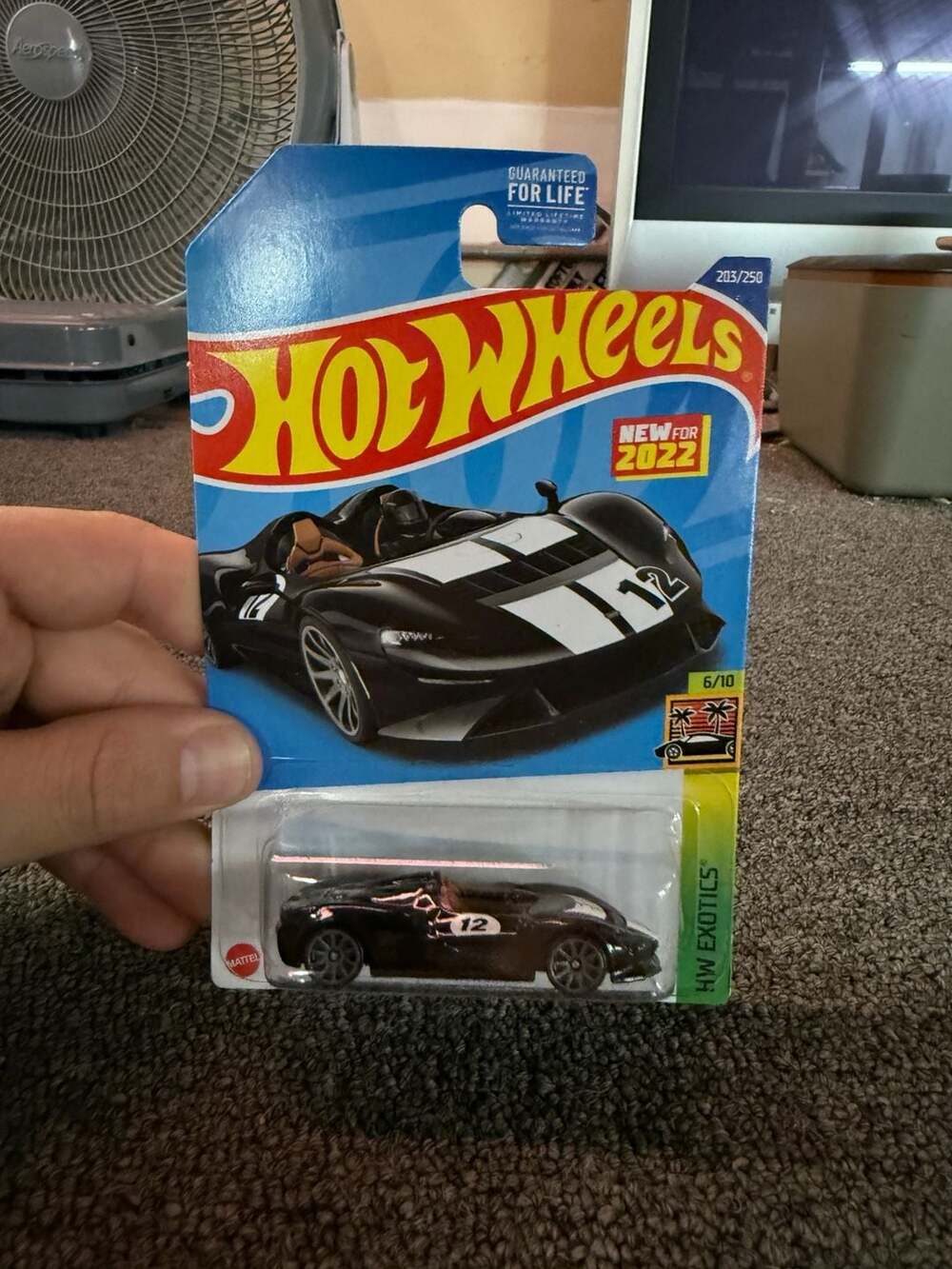 Hot Wheels McLaren Elva Black HW Exotics 2022 203/250